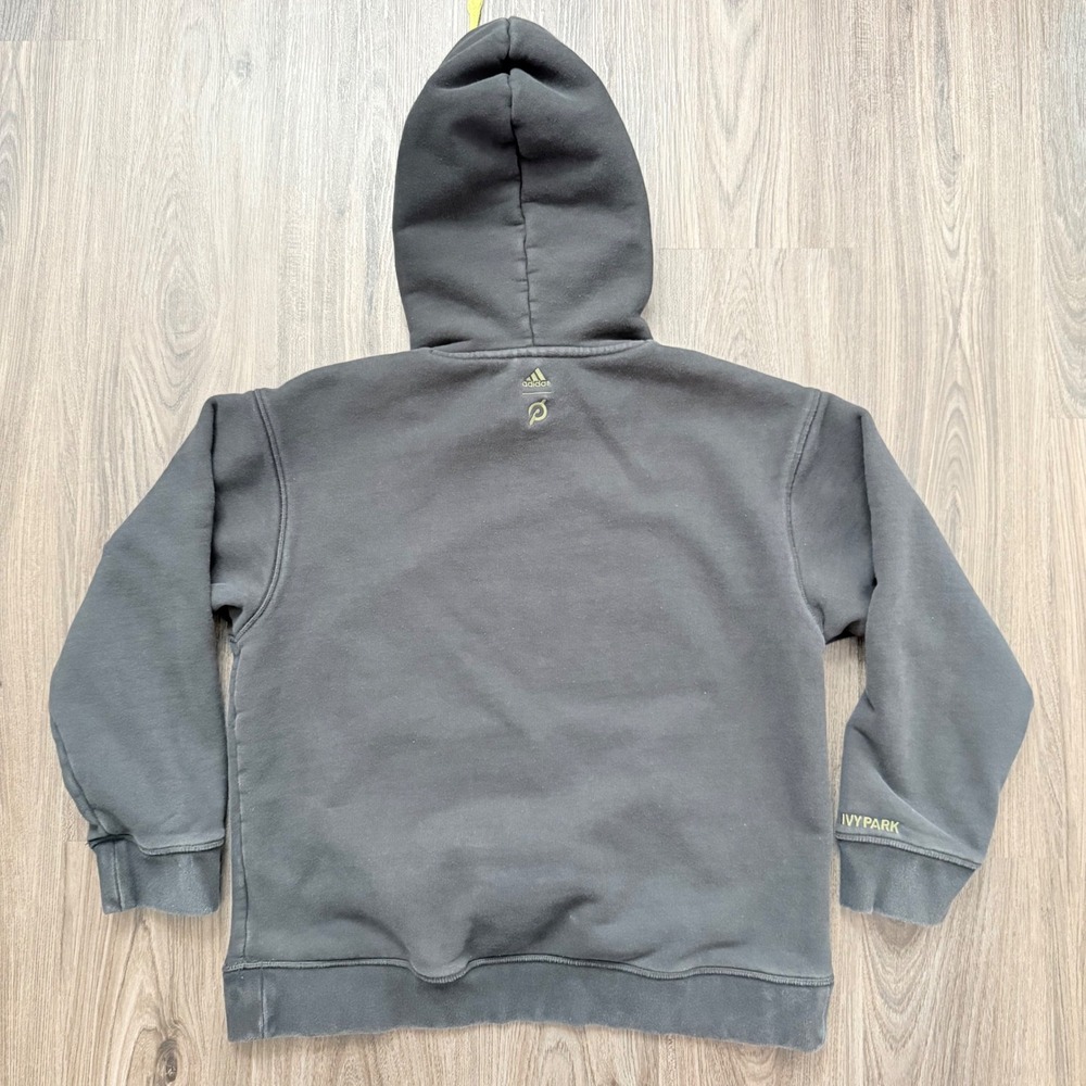 Adidas x Ivy Park x Peloton Hoodie Sweatshirt Mens Small Black Pullover - Picture 4 of 13